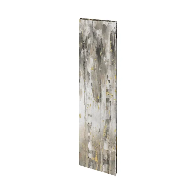 The Forest Iv (Neutral) – Hand-Embellished Textured Canvas By Mercana Studio 1
