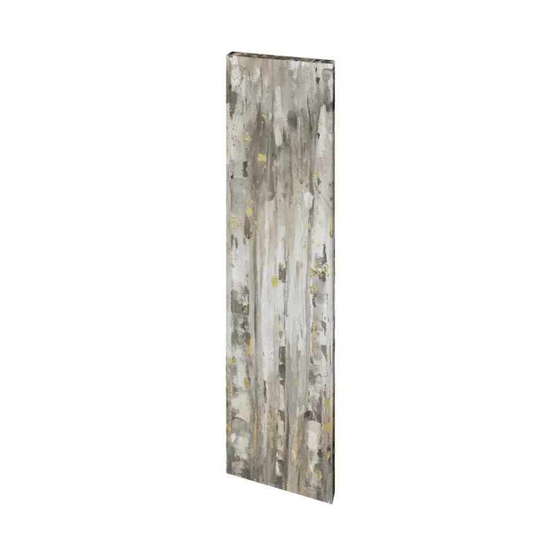 The Forest V (Neutral) – Hand-Embellished Textured Canvas By Mercana Studio 1