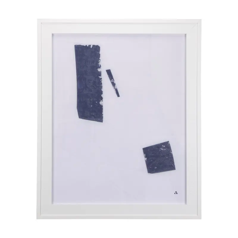 The Shapes Ii – Textured Hand-Embellished Framed Art Print By Mercana Studio 1