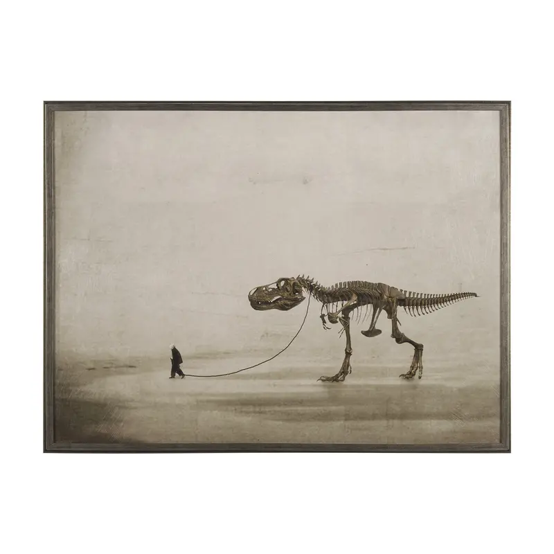 The Walk – Hand-Embellished Framed Art Print By Jeffrey Hummel 1