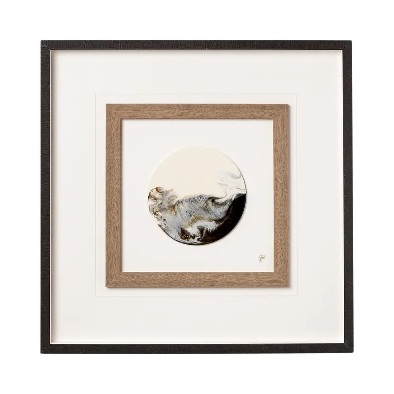 Threshold Art Print By Panpan Zhang – Framed Wall Decor With Glass Matting 1