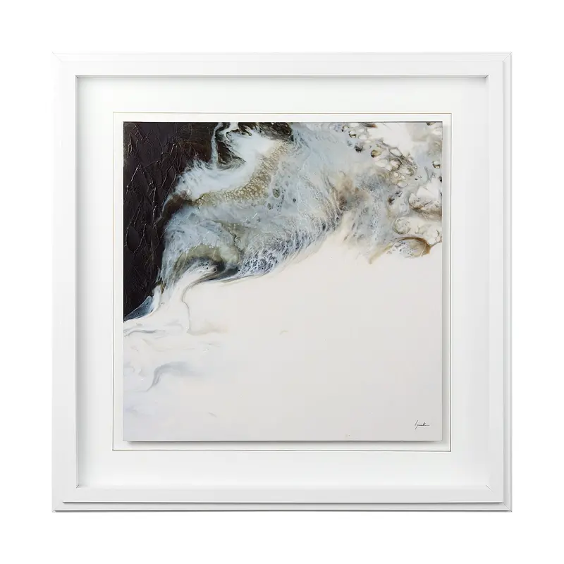 Threshold Ii – Mercana Studio Hand-Textured Framed Art Print 1