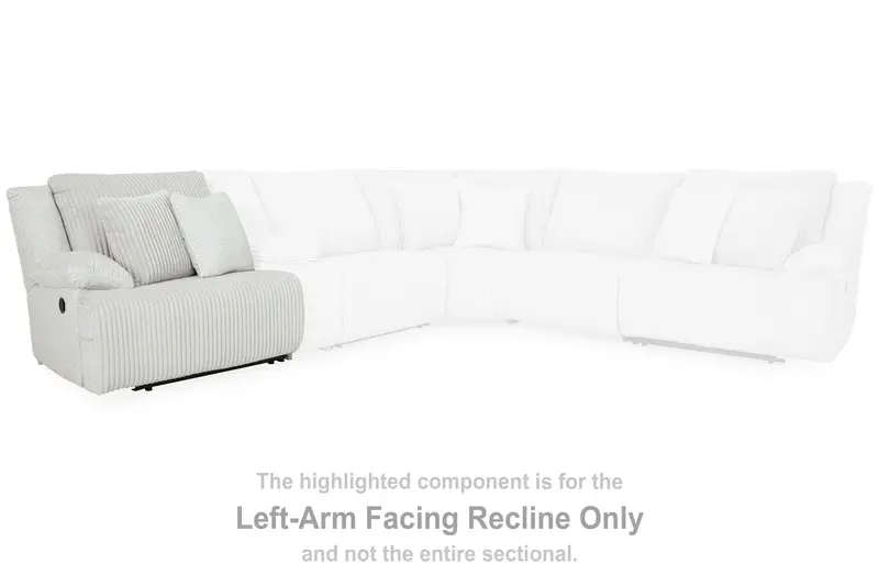 Top Tier Alloy Left-Arm Power Recliner Chair 1