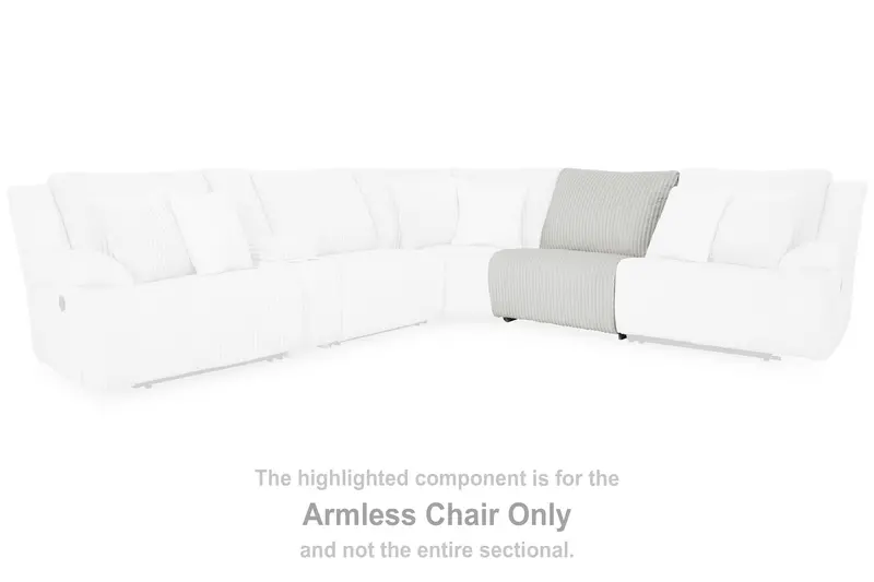 Top Tier Alloy Modern Armless Lounge Chair 1