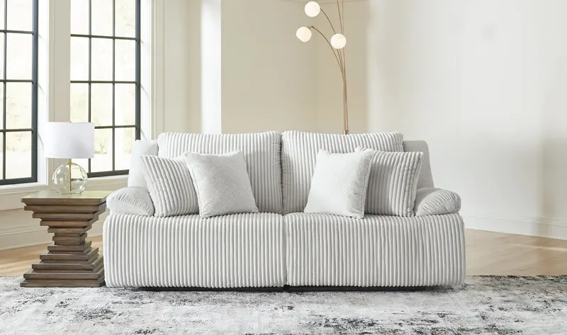 Top Tier Alloy Modern Loveseat Sectional (2-Piece) 1