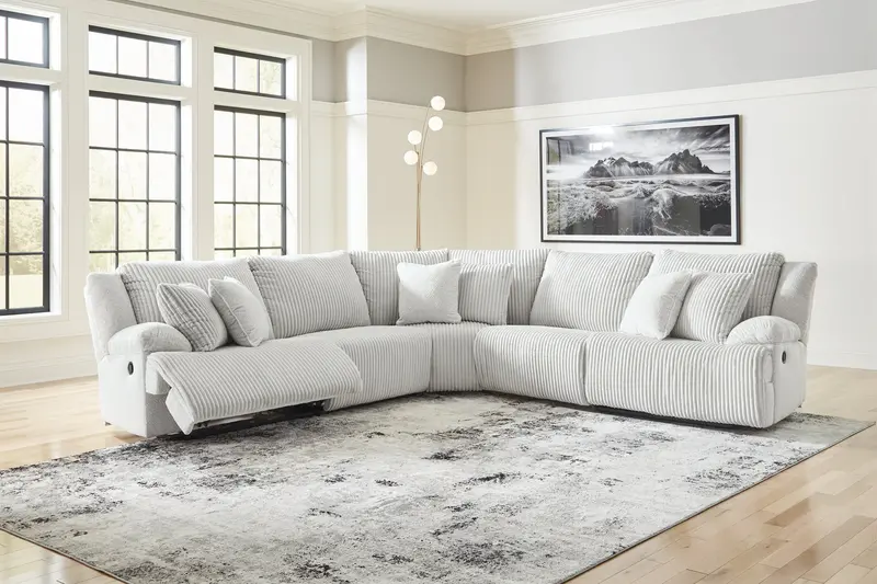 Top Tier Alloy Power Reclining Sectional Sofa (5-Piece) 1