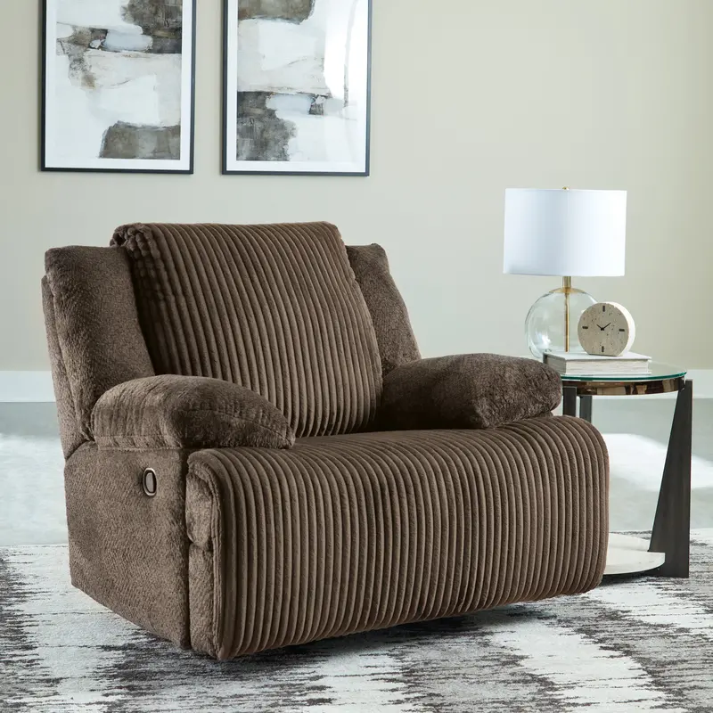 Top Tier Chocolate-Brown Power Reclining Chair 1