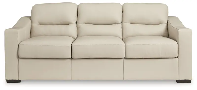 Tresure Trove Almond-Toned Upholstered Sofa 1
