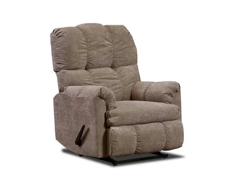 Venus Brown Upholstered Recliner 1