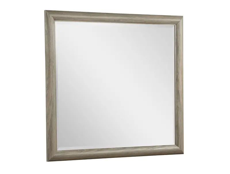 Veranda Neutral Dresser Top Mirror – Standalone Wall-Mounted Mirror 1