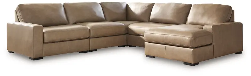 Veronella Sahara 5-Piece Power Reclining Sectional With Chaise 1