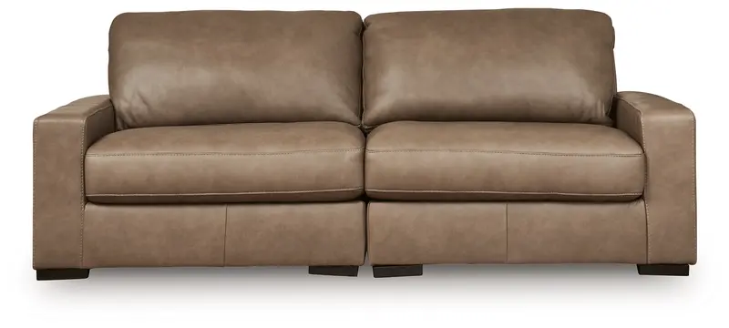 Veronella Sahara Two-Piece Sectional Sofa In Neutral Upholstery 1