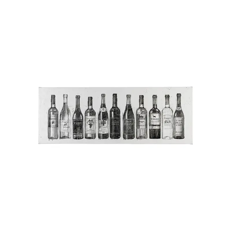 Wine Cellar Crop Canvas Art By Avery Tillmon – Hand-Embellished Textured Stretched Wall Decor 1