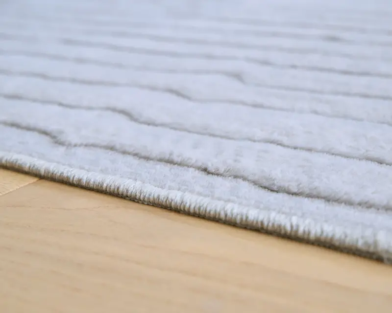 Worthley Gray Washable Medium-Sized Area Rug 1