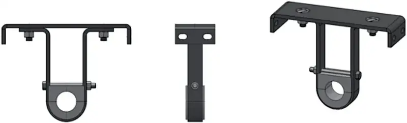 10" Screw Conveyor Hanger Assembly – Style 216 With Cast Iron Bearing, Fits 2" Shaft 1