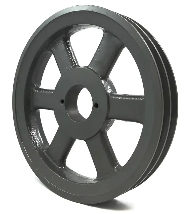 2Ak64H H-Bushed Pulley – 6.25-Inch Diameter, Cast Iron Construction 1