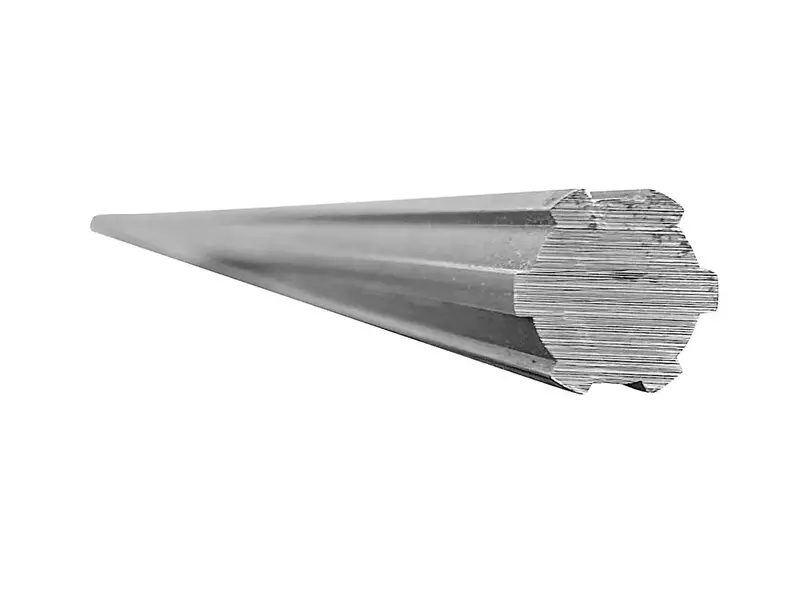 6-Spline 16Mm Shaft — C45 Steel, 6-Meter Length 1