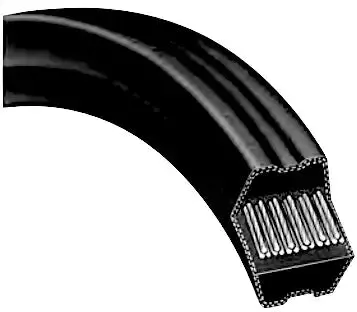 Aa156 Double-Sided Classical V-Belt – 158.1" Effective Length, Dual-Power Design 1
