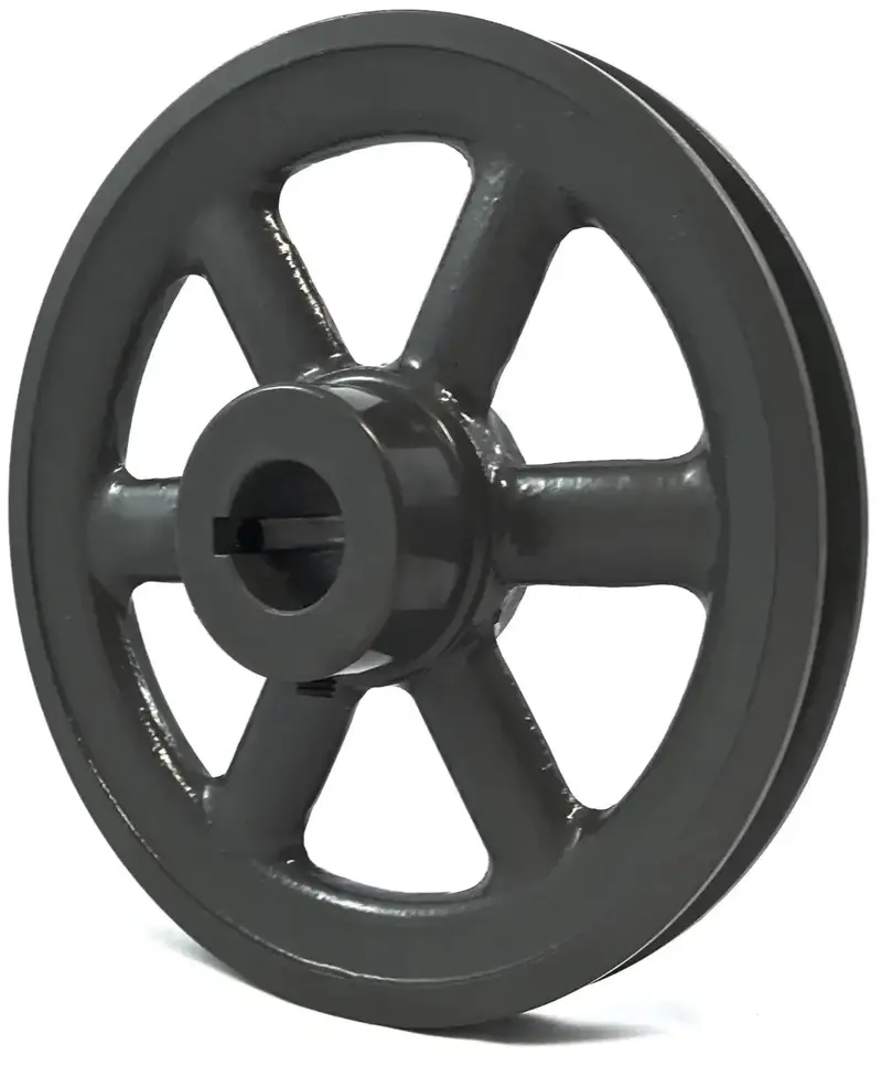 Ak154 V-Belt Pulley – 1-Inch Bore, 15.25-Inch Pitch Diameter 1