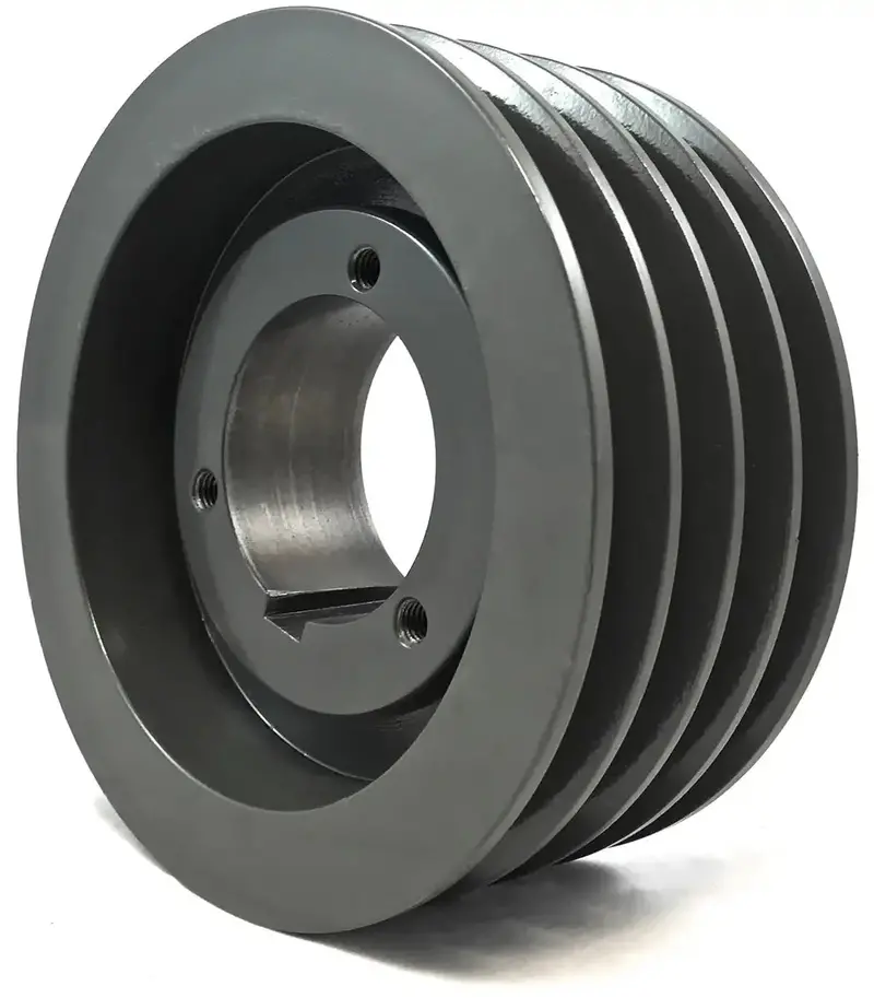 Four-Groove 4Spz80 Metric V-Belt Sheave 1