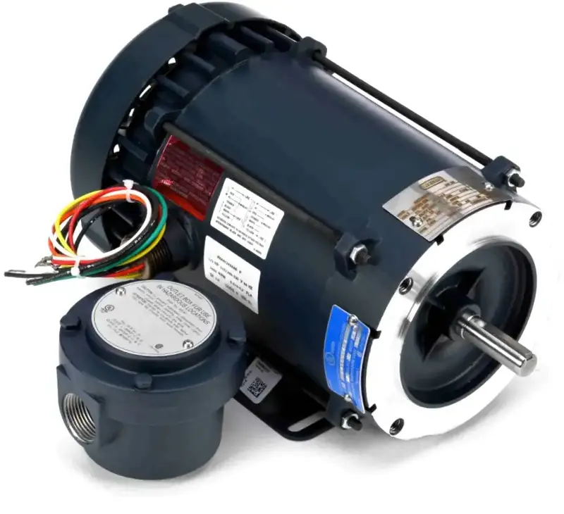 Leeson 0.5 Hp Explosion-Proof Motor – Frame 56C 1