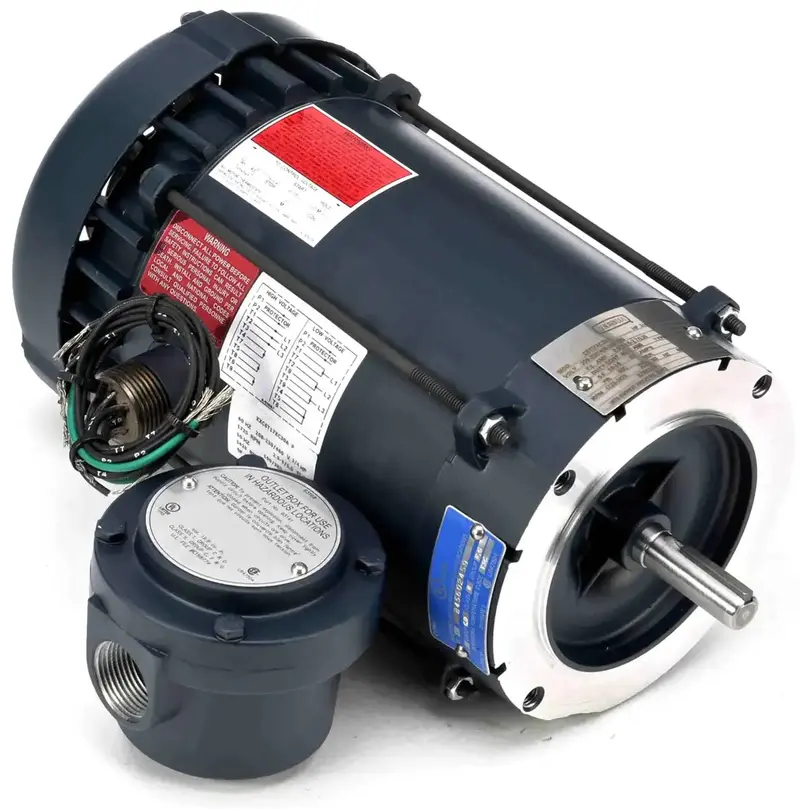 Leeson 3/4 Hp High-Efficiency Electric Motor – Frame 56C, General Purpose 1