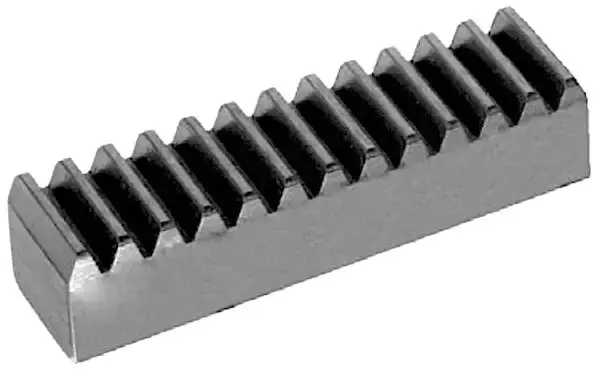 Module 4 Gear Rack Mounting Bracket – C45K Steel (30×40×162 Mm) 1