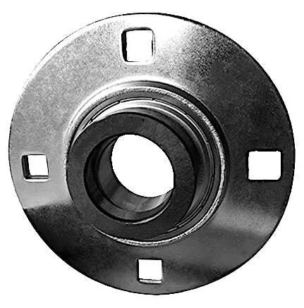 Stamped Steel 4-Bolt Flange Bearing — Sapf209-28G, 1-3/4-Inch Bore 1