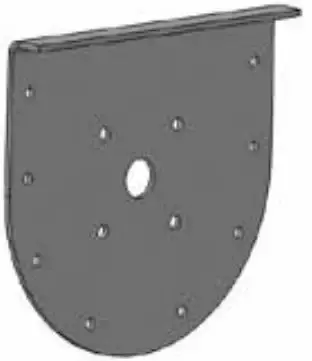 Style 100 Trough End Kit — 9-Inch Screw Conveyor (Bearing-Free Design) 1